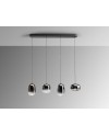 ONICE- LAMPARA 4L NEGRO-SMOKE